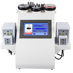 Appareil de Cavitation Ciblée pour la Réduction des Graisses avec Vacuum, RF et Pads Laser, pour le Remodelage de la Taille et des Jambes, l'Élimination du Double Menton et le Raffermissement de la Peau - Product Image 3