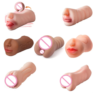 Masturbatore Realistico TPE per Adulti, Giocattolo Sessuale Maschile, Vagina Artificiale in Silicone per <span class=keywords><strong>Uomo</strong></span> - Product Image 1