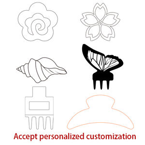 CANYUAN BSCI Usine Vente Directe Nuage Forme Mignon Acétate Petites Griffes De Cheveux Tempérament Personnalisé Accessoires De Cheveux En Gros - Product Image 3