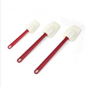 Solid Heat-Resistant Non Stick Kitchen Utensil Baking Cooking <b>Silicone</b> Scraper Spatula - Product Image 2