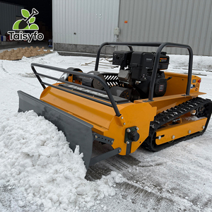 농업 임업 장비 DIY 산업용 원격 제어 크롤러 로봇 삽 제로턴 디젤 단기통 - Product Image 5