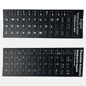 Pegatina para <span class=keywords><strong>teclado</strong></span> de PC portátil en idioma multilingüe inglés tailandés hebreo ruso Coreano <span class=keywords><strong>Español</strong></span> Francés árabe <span class=keywords><strong>pegatinas</strong></span> para <span class=keywords><strong>teclado</strong></span> - Product Image 1