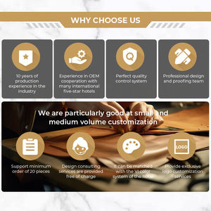 Luxe hotel startpakket PU lederen tissuebox <span class=keywords><strong>amenity</strong></span> tray gastenmap eco-vriendelijk handgemaakt 5-sterren hotelset - Product Image 2