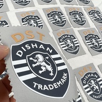 Badges en TPU de haute qualité, couleurs mélangées, étiquettes de transfert thermique, logo personnalisé, logo privé, gaufrés, doux, moulés, à coller au fer pour les maillots d'équipe