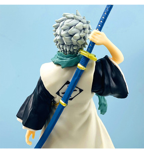 <span class=keywords><strong>Bleach</strong></span> Anime PVC Shinigami figuras Toshiro HItsugaya Kurosaki <span class=keywords><strong>Ichigo</strong></span> periférico juguete muñeca modelo coche adornos - Product Image 4