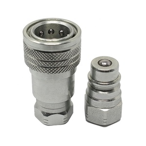 Acoplador hidráulico de conexión rápida <span class=keywords><strong>AG</strong></span>, acoplamiento rápido hidráulico tipo bola agrícola, serie ISO5675 - Product Image 6