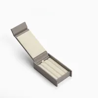 Boîte de présentation portable pour diamants et pierres brutes, présentoir à bijoux, accessoires pour gemmes, rangement pour bijoux