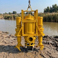 Pompe submersible électrique professionnelle pour boues et sable, robuste, avec agitateur