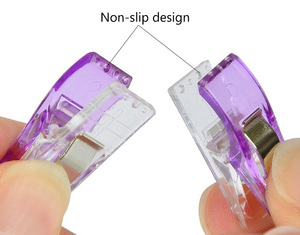 <span class=keywords><strong>Clips</strong></span> de Costura de Alta Calidad, 100 Piezas, Plástico Transparente, Colores Surtidos, <span class=keywords><strong>Clips</strong></span> de Plástico, <span class=keywords><strong>Clips</strong></span> de Costura Wonder Clip - Product Image 4