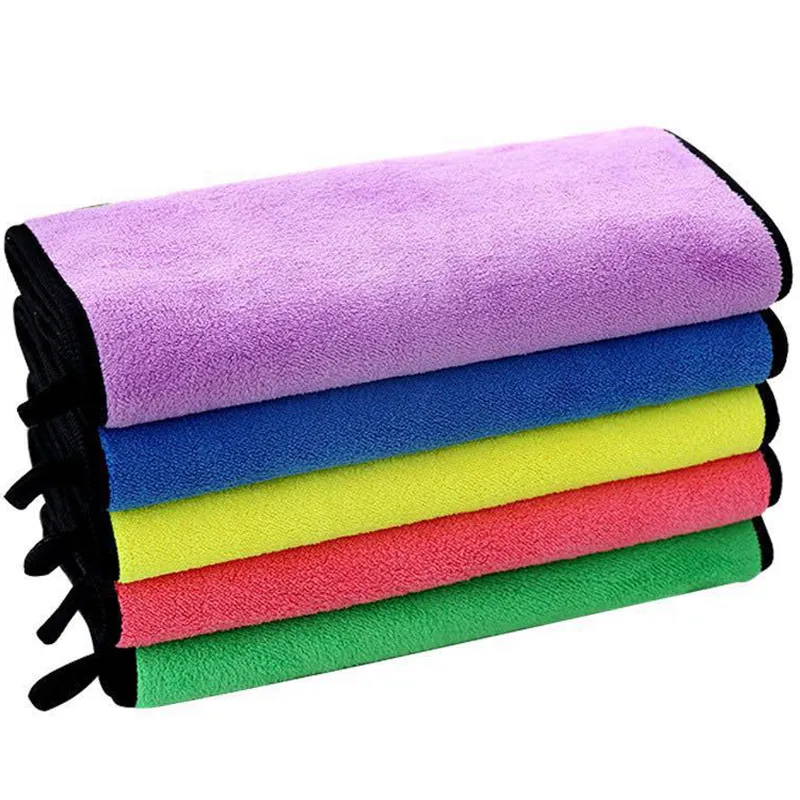 Hoge Kwaliteit 800gsm Extra Dikke Super Absorberende Auto Wasdoek Microfiber Polish Handdoek Tablet Doek Auto Polijsten Handdoek