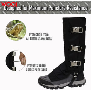 Polainas de senderismo WOQI de nailon impermeables para montañismo, camping, actividades al aire libre, unisex, talla adulto - Product Image 4