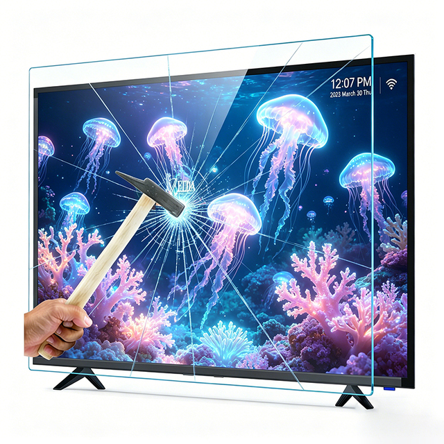 Factory Wholesale Price 32-75inch 4K UHD LED HDTV 120Hz Android 15.0 Smart TV with DVB-T2 for Hotel Use