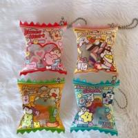 Breloques personnalisées en acrylique imprimées UV pour sacs de bonbons, porte-clés gonflables en plastique à l'effigie de dessins animés et d'anime