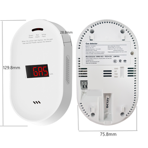 إنذار تسرب الغاز المعتمد الأوروبي EN50194 متصل بالواي فاي مع مادة ABS للصمام اللولبي - Product Image 4