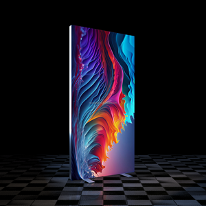 Seg nhôm 80 mét hồ sơ khung nhiếp ảnh thương mại hiển thị quảng cáo vải lắp ráp Snap có thể gập lại LED Backlit hộp Đèn - Product Image 6