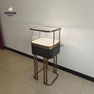 High-End LED Jewelry <b>Wall</b> <b>Display</b> Cabinet with Tempered Glass | Custom Store Showcase | One-Stop Jewelry Shop Fit-Out - Product Image 5
