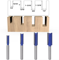 Fresa recta de doble filo para router, de aleación, para fresado de bordes de madera, 28mmX65mmX6mm, vástago de 6mm, de tungsteno, para carpintería CNC, OEM/ODM, HRC65