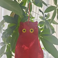 Épouvantail d'oiseau facile à utiliser Laser suspendu Réfléchissant Hibou Oiseau Répulsif Refléter les oiseaux Effrayer la cloche