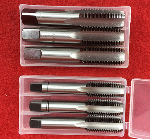 DIN352 DIN371 D373 GOST filetage taraudage HSS carbure de tungstène spirale cannelée <span class=keywords><strong>main</strong></span> & <span class=keywords><strong>Machine</strong></span> tarauds 2 pièces/ensemble 3 pièces/ensemble - Product Image 2