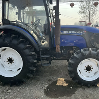 Tracteur agricole Lovol 1004 4x4 100 ch avec cabine climatisée, prix d'usine, vente chaude, vendeur chinois