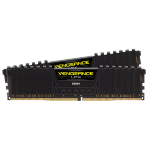 Kit de mémoire c-COR-SAIR VENGEANCE LPX 16 Go/32 Go (2 x 16 Go) DDR4 DRAM 3200/3600 MHz C18 - Noir - Product Image 1