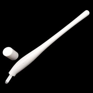 Disposable Microblading Pen 18U Elbow Tip Nano Needle <b>Holder</b> for Eyebrow Tattoo PMU Supplies - Product Image 3