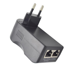 低成本2-RJ45 DC24V 0.75A 18w以太网供电 (POE) 适配器，带插件连接 - Product Image 3