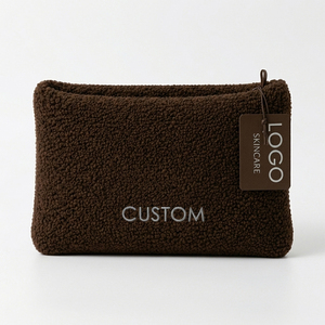 Bolsa de Maquillaje Personalizada con Logotipo, Bolsa de Almacenamiento Suave y Esponjosa, Bolsa de Aseo - Product Image 3