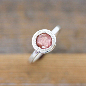 Anillo de Compromiso de Plata 925 con Piedra Solar y Engaste de Puntas, Chapado en Rodio - Joyería para Bodas y Fiestas para Mujer/Unisex - Product Image 4