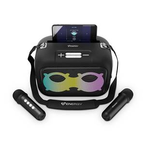 Karaoke <b>Star</b> - Portable Speaker (Bluetooth 5.3, MP3 player, <b>LED</b> <b>lights</b>, 60W, IPX4, 2 microphones, 8 hours of battery life) - Product Image 5