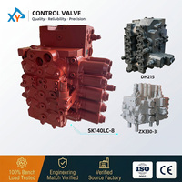 Ensemble de vanne de commande SK140LC-8 pour pelle Kobelco – Bloc de vanne de commande principal, vanne directionnelle hydraulique sectionnelle – Fournisseur