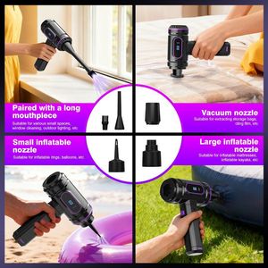 <span class=keywords><strong>Aspirateur</strong></span> de voiture sans fil portatif 65W 2*2000mAh, aspiration et soufflage 2-en-1, <span class=keywords><strong>aspirateur</strong></span> rechargeable portable pour la maison - Product Image 5