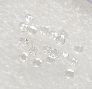 3.00 MM naturel blanc Rose coupe diamant bague de fiançailles/mariage VS clarté G couleur terre extraite diamant en vrac - Product Image 4