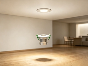 Minifoco LED Empotrable en Techo de 32 mm, Luces Empotradas IP65 <span class=keywords><strong>con</strong></span> <span class=keywords><strong>Transformador</strong></span> para Escaleras, Armarios, Dormitorios y Cocinas - Product Image 6
