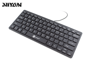 2025 New K12 USB Wired <strong>Keyboard</strong> Slim Mini 78-<strong>Key</strong> Chocolate <strong>Keyboard</strong> Computer <strong>Keyboard</strong> for Notebook PC Laptop - Product Image 2