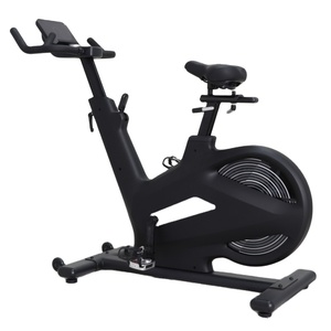 Bicicleta de <span class=keywords><strong>Spinning</strong></span> Magnética K-FIT GSP2303 con Pantalla LED, Volante de Inercia de 18 kg, Transmisión por Correa Autoalimentada, Consola Bluetooth, Ciclismo Indoor - Product Image 2