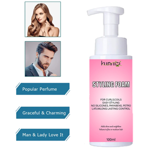 <span class=keywords><strong>Mousse</strong></span> <span class=keywords><strong>coiffante</strong></span> organique en <span class=keywords><strong>mousse</strong></span> de marque privée OEM pour raidir les cheveux naturellement bouclés et permanentés qui définissent les boucles - Product Image 4
