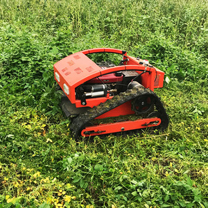Tondeuse à gazon professionnelle télécommandée, à essence, monocylindre, avec lame rotative et fonction de broyage pour jardin - Product Image 4