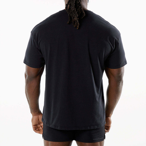 À la mode hommes haut en été en gros blanc Gym T-<span class=keywords><strong>shirt</strong></span> respirant séchage rapide confortable doux sport course hommes T-shirts - Product Image 4