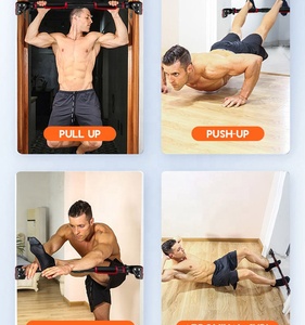 Heavy Duty Doorway Chin <strong>Pull</strong> up <strong>Bar</strong> Sport Exercise Fitness Gym Home Door Wall Mounted Gym <strong>Bar</strong> - Product Image 5