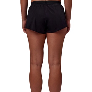 Shorts de course légers et imperméables pour femmes, avec logo personnalisé, fabrication OEM <span class=keywords><strong>en</strong></span> gros, faible MOQ, taille élastique, pour l'été - Product Image 4