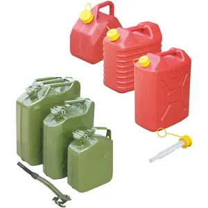 NATO Metal Jerry Fuel Can Steel Diesel Gasoline Tank 5L/10L/20L