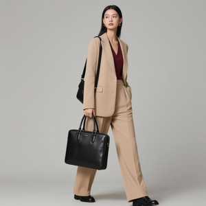 Fábrica personalizada Morden Business Lawyer's 13in 15in Office Slim Laptop Satchel bolso maletín bolsa para <span class=keywords><strong>mujer</strong></span> - Product Image 1