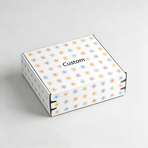 Boîte d'expédition en carton ondulé personnalisée TongKun avec logo, pour livraison postale, emballage cadeau, dossier à fermeture éclair - Product Image 1
