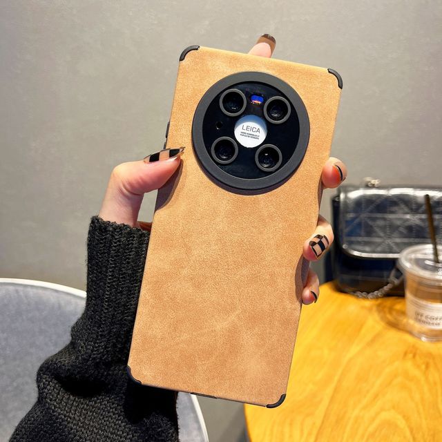 High Quality Hot Sale Luxury Shockproof Waterproof Phone Case for Mobile Phone Cases PU Material Electroplated Design