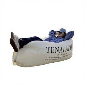 Canapé gonflable paresseux pour se reposer <span class=keywords><strong>et</strong></span> dormir, tapis de camping <span class=keywords><strong>et</strong></span> de pique-nique pour festival de musique, équipement d'extérieur en tissu Oxford - Product Image 1
