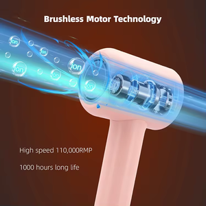 Chuyên nghiệp công suất cao solon thổi máy sấy nóng và lạnh gió Máy sấy tóc Volumizer búa máy sấy - Product Image 3