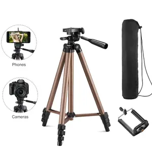 New wt3130 video camera tripod flexible plate smartphone adapter for Canon Camera Tripod portable for Canon camera stand