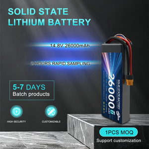 แบตเตอรี่ลิเธียมไอออนแบบกึ่งแข็ง XINGTO Ultra High Density 460Wh/kg 4S 26000mah 26Ah ซิลิคอนคาร์บอน ชาร์จได้ สำหรับโดรน UAV - Product Image 4