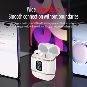 Auriculares Estéreo Inalámbricos 4 en 1 con Pantalla Digital, Diseño de Gancho para la Oreja, V5.4, Cancelación Activa de Ruido, Resistentes al Agua IPX5 - Product Image 6